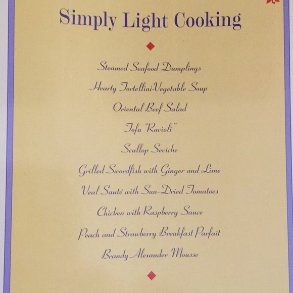 Weight Watchers Simply Light Cooking Cookbook - Picture 2 of 4